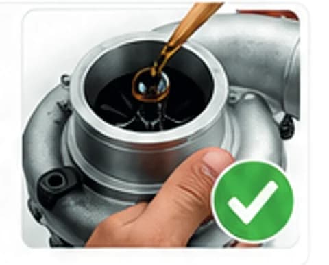Pré-lubrificação da turbina